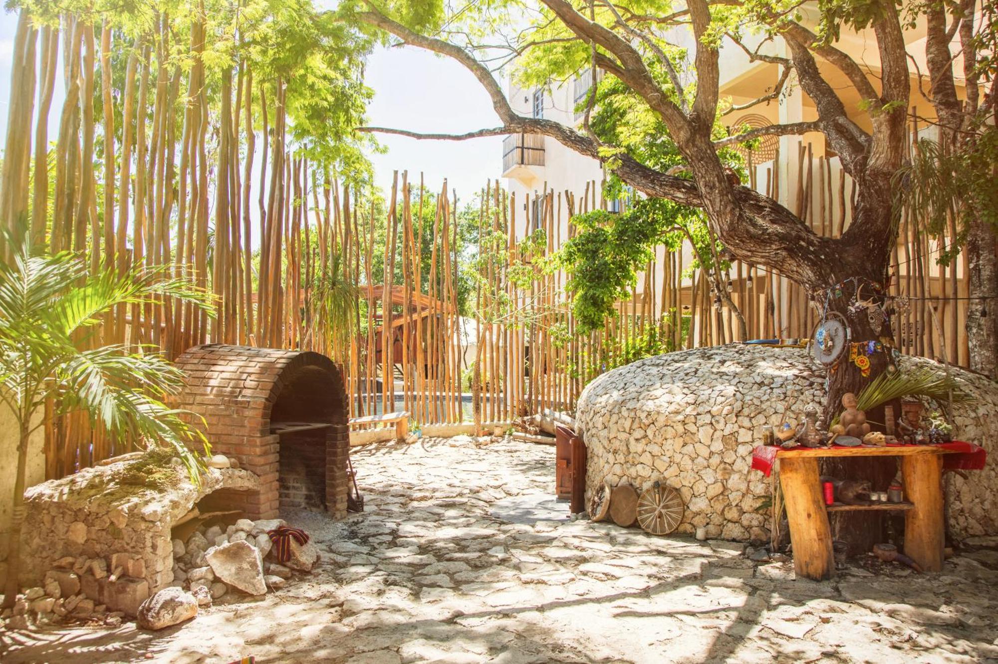 Hotel Botanica Tulum Exterior foto